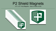 Load image into Gallery viewer, Magnet - P2 Shield (Pack of 50)
