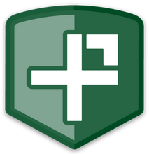 Load image into Gallery viewer, Stickers - 2" P2 Shield - (Pack of 50)